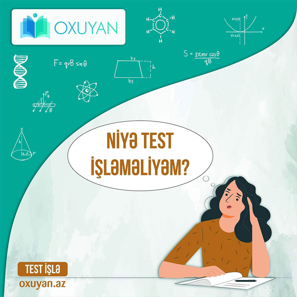 niye online testler islemeliyem, online sinaq imtahani, onlayn testler