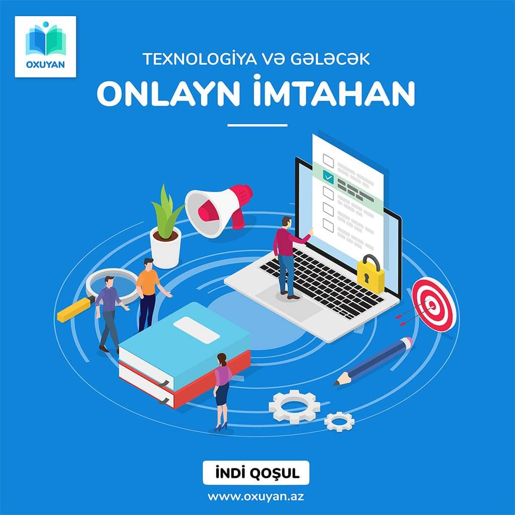 online sınaq imtahanı, online sinaq imtahanlari, onlayn imtahan sistemi