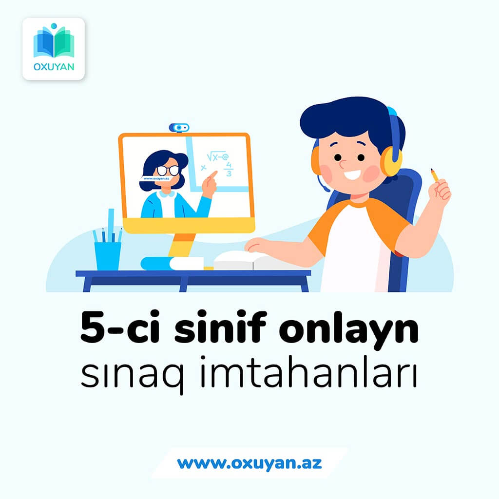 5-ci sinif onlayn sınaq imtahanları