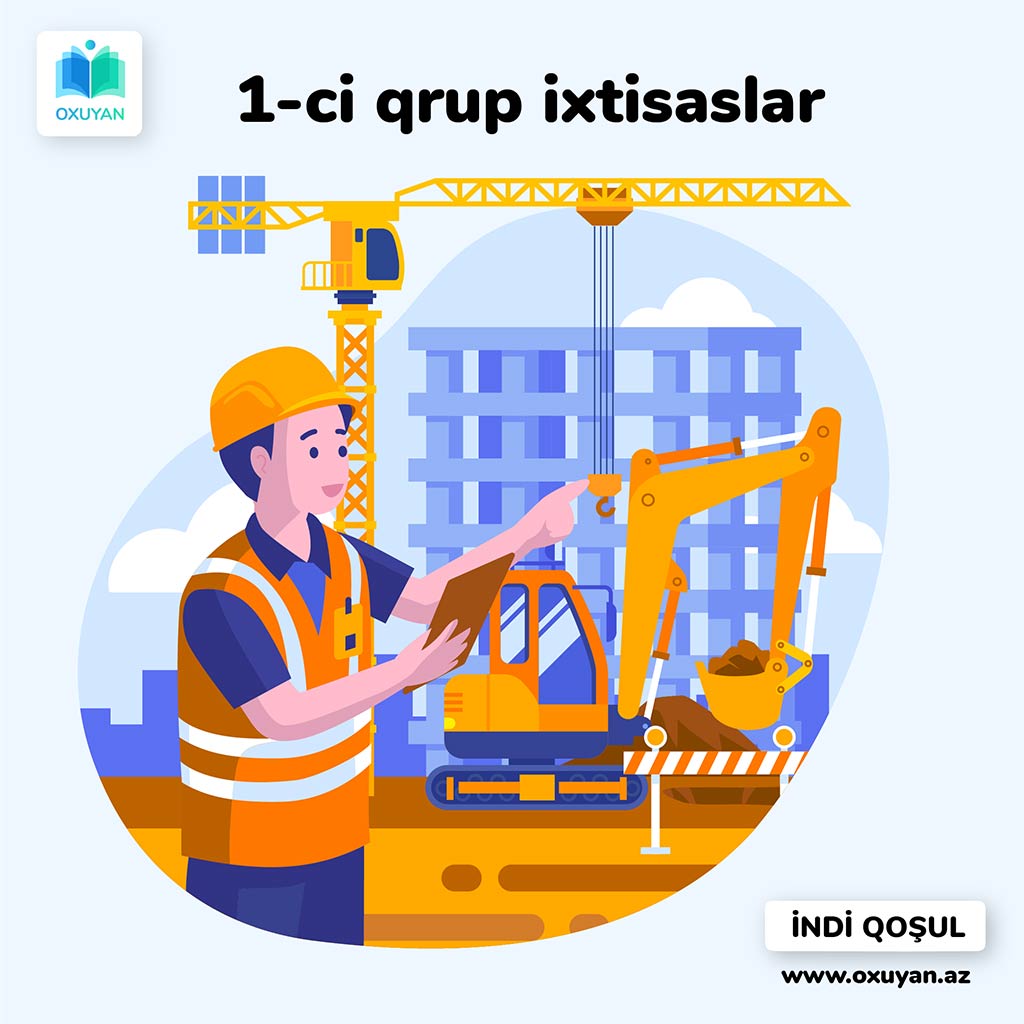 İxtisas seçimi - 1-ci qrup ixtisaslar