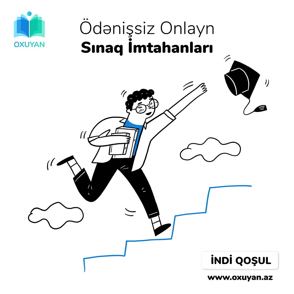 Ödənişsiz, pulsuz onlayn sınaq imtahanları