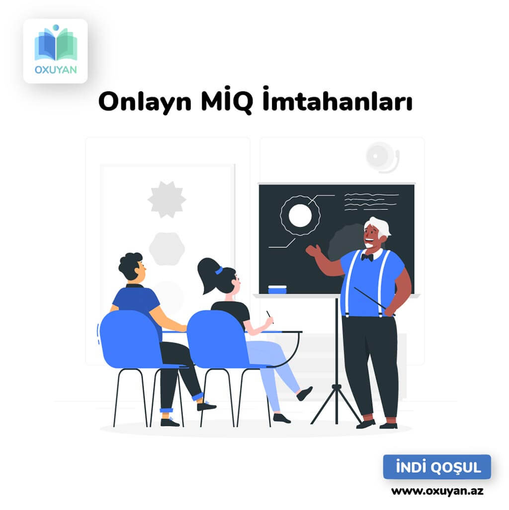 Onlayn MİQ imtahanları