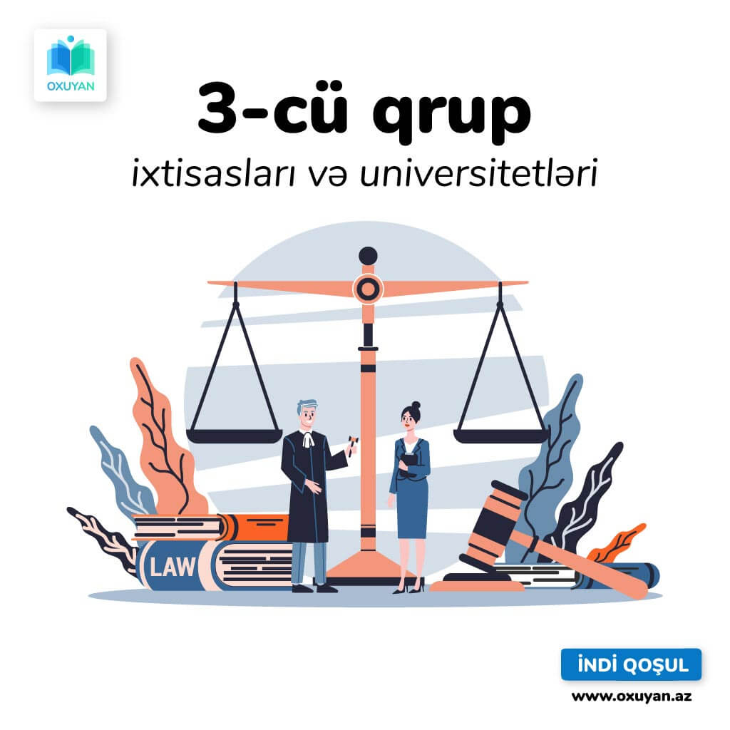 3-cü qrup ixtisasları