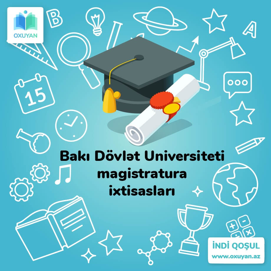 Bakı Dövlət Universiteti magistratura ixtisasları