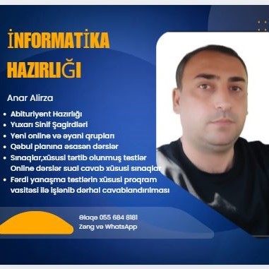 İnformatika Anar Alırza ilə logo