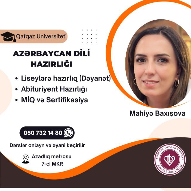 Azərbaycan Dili - Mahiyə Baxışova logo